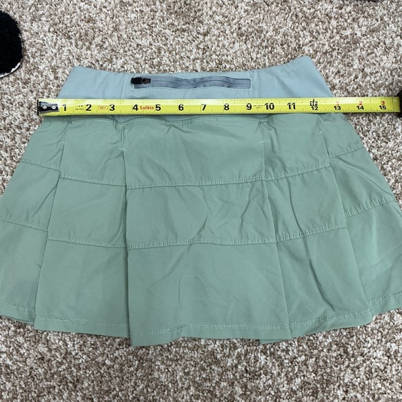 Stylish Light Green Mini Skirt - Picture 5 of 5